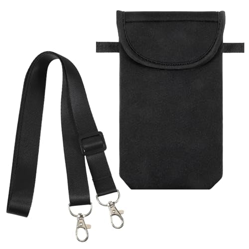 Universal Cell Phone Pouch, Waterproof Neoprene Phone Sleeve with Neck Strap Lanyard Holder, Around Neck Carrying Case for Cellphone Men Women - color: 1 Pcs