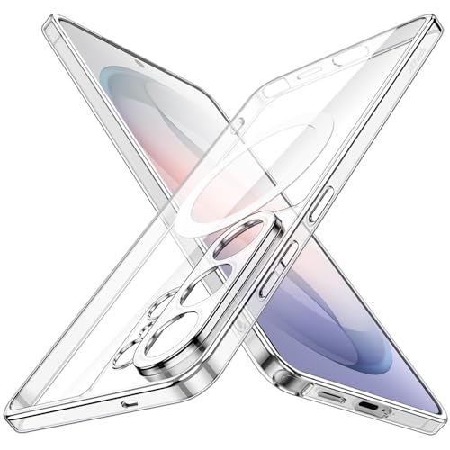 JETech Magnetic Slim Case for Samsung Galaxy S26 Ultra, Clear | Compatible with MagSafe, Camera Lens Protection, Ultra-Thin Lightweight Design, Minimalist Style, Clear Back - color: Clear, size: Galaxy S26 Ultra