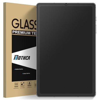 Mothca Matte Glass Screen Protector for Samsung Galaxy Tab S6 Lite 10.4-inch (2024/2022/2020) Anti-Glare & Anti-Fingerprint Tempered Glass Film, Smooth as Silk, Case Friendly, S Pen Compatible - size: S6 Lite 10.4"