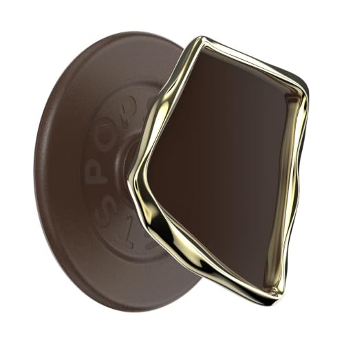 PopSockets Phone Grip for MagSafe, Magnetic Holder- Enamel Cocoa Cut - color: Enamel Cocoa Cut, style: MagSafe