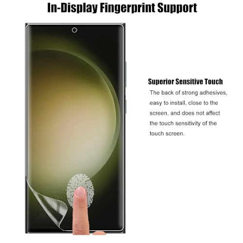 2 Pack Screen Protector for Samsung Galaxy S23 Ultra / S22 Ultra 5G