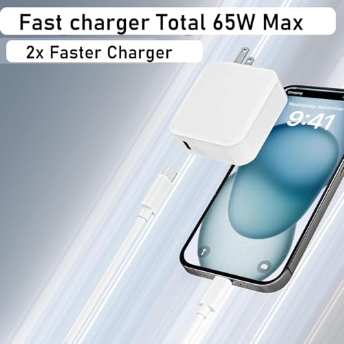 65W GaN USB C Charger