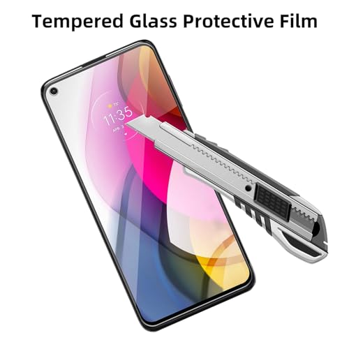 4 Pack Glass Screen Protector Compatible for Motorola Moto G Stylus (2021) / XT2115 [9H Hardness]-HD Screen Tempered Glass, Scratch Resistant,Easy Install [Case Friendly] - size: Moto G Stylus (2021)
