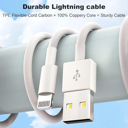 iPad Charger, 2Pack [Apple MFi Certified] 10FT Long USB A to Lightning Cord - size: 10FT(2Pack)
