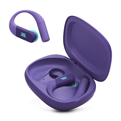 JBL Endurance Peak 4 - Cancelling Sport Earbuds - Purple - color: Purple