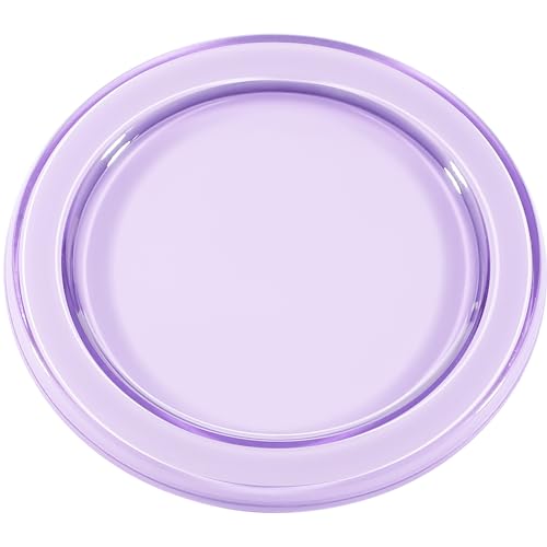 metisinno Magnetic Base Compatible with PopSocket Phone Grips and iPhone MagSafe Cases, Purple Translucent - color: Purple Translucent