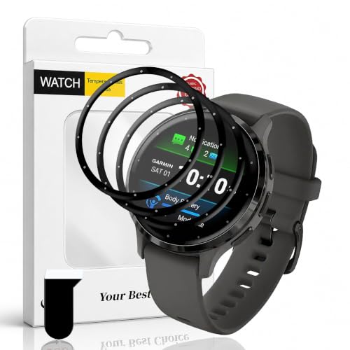 3 Pack Screen Protector for Garmin Venu 3S, PMMA TPU Film, Self-Healing, Scratch Resistant, HD Clear, Bubble Free, Sensitive Touch - size: for Garmin Venu 3S