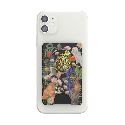 PopSockets Adhesive Phone Wallet with Grip- Hermione Notebook - color: Herbology, style: Adhesive