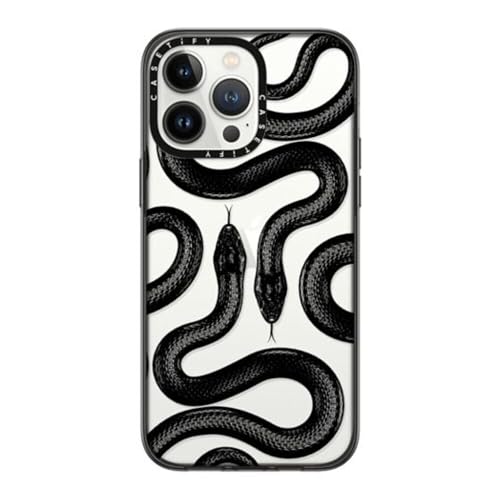 CASETiFY for iPhone 14 Pro Max Case - Compact | Lightweight | 4ft. 2x Military Grade Drop Protection | Black Kingsnake | Black - color: Black Kingsnake, size: Iphone 14 Pro Max (6.7")