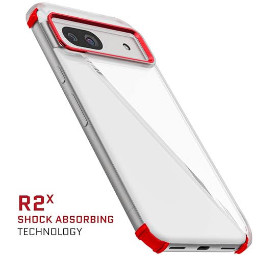 Ghostek Covert Google Pixel 8a Clear Case with Shockproof Drop Protection Premium Protective Wireless Charging Compatible Phone Cover Designed for 2024 Google Pixel 8a (6.1") (Clear) - color: Clear, size: Pixel 8a