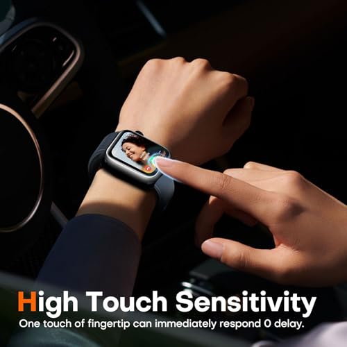 LK LϟK [6 Pack] for Apple Watch SE/Series 6/5/4 Screen Protector 44mm - size: Series SE/6/5/4 44mm Protector