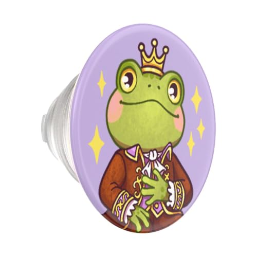 PopSockets Phone Grip for MagSafe, Magnetic Holder- Frog Prince - color: Frog Prince, style: MagSafe