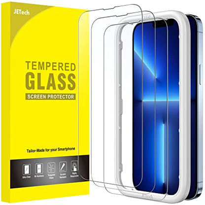 JETech Full-Coverage Screen Protector for iPhone 13 Pro Max, 3-Pack - size: iPhone 13 Pro Max