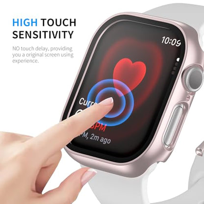 12 Pack Hard PC Case Compatible with Apple Watch Series 11/10 42mm - color: 12 pack A, size: 42mm-Series 10/11