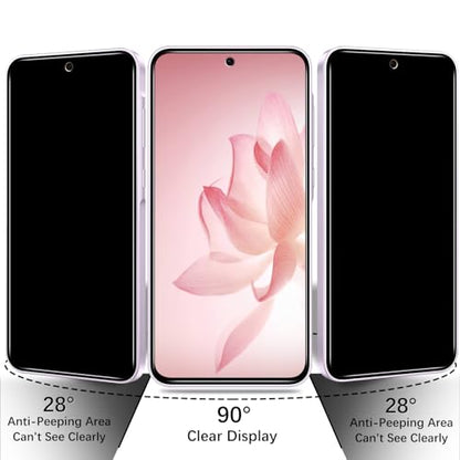 Pokolan Privacy Screen Protector For Samsung Galaxy A36 5G Tempered Glass - size: Galaxy A36
