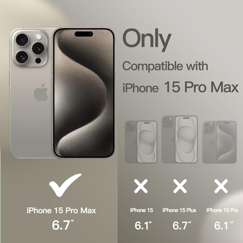 JETech Silicone Case for iPhone 15 Pro Max, Clay | Silky Soft Touch, Shockproof Protection, Scratch Resistant, Microfiber Lining - color: Clay, size: iPhone 15 Pro Max