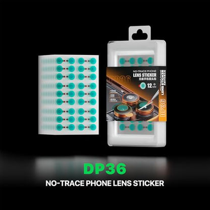 360Pcs Phone Lens Sticker Set Anti Scratch Light Blocking Sticker Replacement for Phone Camera Lens Protector Repair Camera Cover