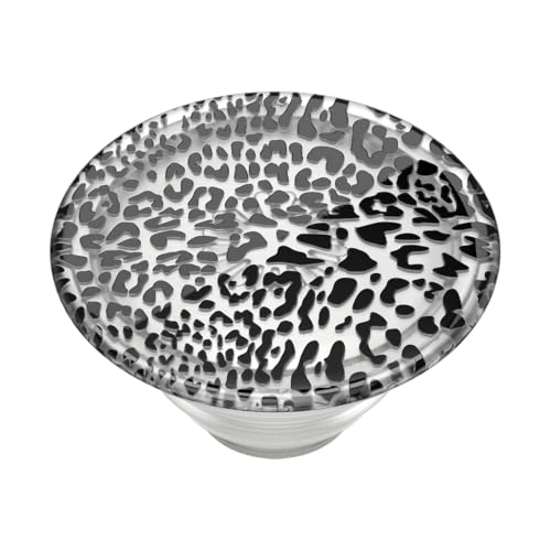 PopSockets Adhesive Phone Grip, Holder- Black Leopard - color: Black Leopard, style: Adhesive