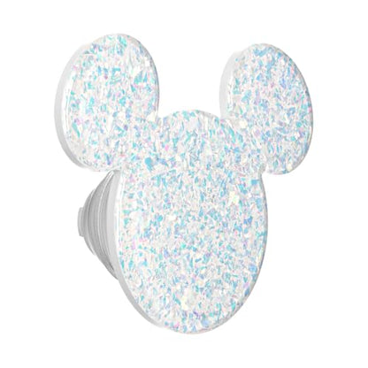 PopSockets Adhesive Phone Grip, Holder- Mickey Ears White - color: Earridescent Mickey White, style: Adhesive
