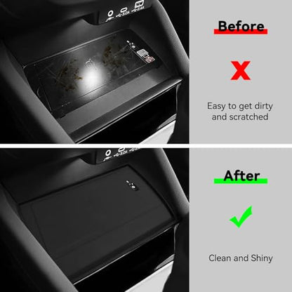 for Forester 2025 Car Center Console Silicone Storage Protective Mat - size: for 2025 Forester