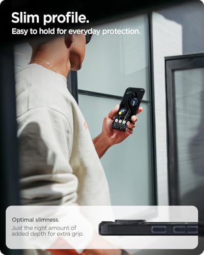 Spigen Ultra Hybrid MagFit for Pixel 10 Pro XL Case, Frost Black - color: Mag Frost Black, size: Pixel 10 Pro XL