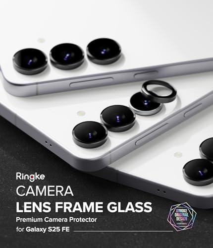 Ringke for Samsung Galaxy S25 FE Camera Lens Protector [2 Pack] - size: Galaxy S25 FE