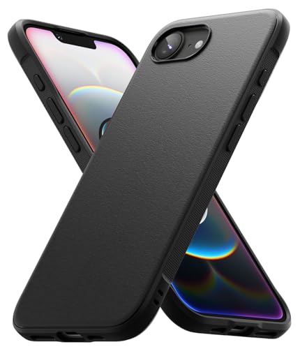 Ringke Onyx for iPhone 17e Case and iPhone 16e Case [Feels Good in The Hand] Oil & Dirt Resistant, Individual Lens Covers for Cameras, Non-Slip Enhanced Grip Lightweight Cover - Black - color: Black, size: iPhone 17e / iPhone 16e