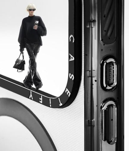 CASETiFY for iPhone 17 Pro Case - Bounce Compatible with MagSafe | Shockproof | 21.3 ft. 7X Military Grade Drop Protection | Matte Black - color: Matte Black, size: Iphone 17 Pro (6.3")