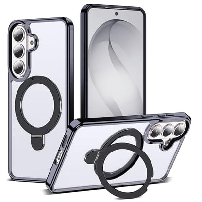 Clear Case for Samsung Galaxy S26 with Stand 6.3",Black - color: Black, size: Samsung Galaxy S26