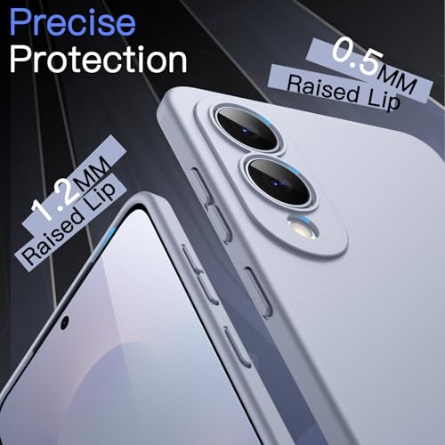 JETech Slim Case for Samsung Galaxy S25 Edge, Icyblue | Camera Lens Protection, Soft TPU Design, Matte Finish, Shockproof Protection - color: Icyblue, size: Galaxy S25 Edge