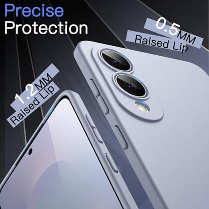 JETech Slim Case for Samsung Galaxy S25 Edge, Icyblue | Camera Lens Protection, Soft TPU Design, Matte Finish, Shockproof Protection - color: Icyblue, size: Galaxy S25 Edge