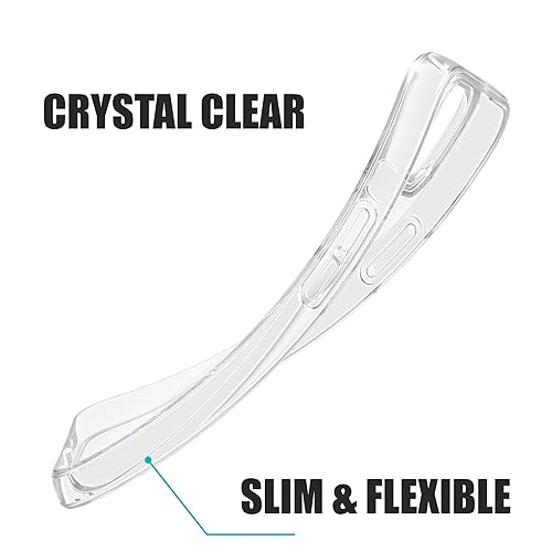 CoverON Designed for Apple iPhone 15 Case Clear, Slim Crystal Clear TPU Rubber Flexible Soft Skin Cover Protective Sleeve Fit iPhone 15 (6.1) Phone Case - Transparent - color: Clear