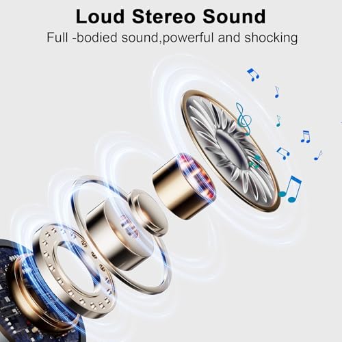 Hupoaf Adjustable Cell Phone Stand with Wireless Induction Bluetooth Speaker, HD Surround Sound for Home and Outdoors, Compatible with iPhone/iPad/Samsung Galaxy, Popular Gifts for Men Women Dad Mom