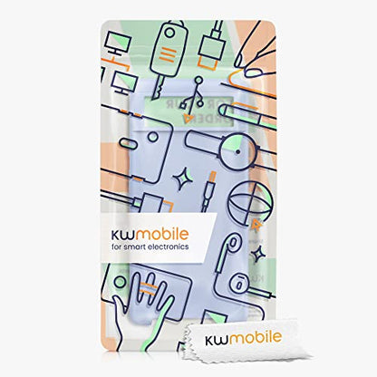 kwmobile Case Compatible with Google Pixel 6 Case - TPU Silicone Phone Cover with Soft Finish - Light Blue Matte - color: light blue matte, size: Pixel 6