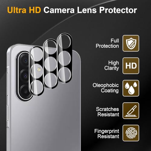 3 Pack Camera Lens Protector for Samsung Galaxy A17 5G - size: Galaxy A17