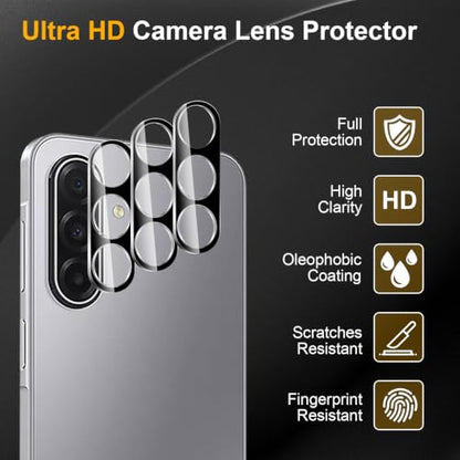 3 Pack Camera Lens Protector for Samsung Galaxy A17 5G - size: Galaxy A17