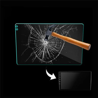 Tbest Navigation Screen Protector Anti Glare Anti Fingerprint Central Control Tempered Film for Car (9 Inch) - size: 9 Inch