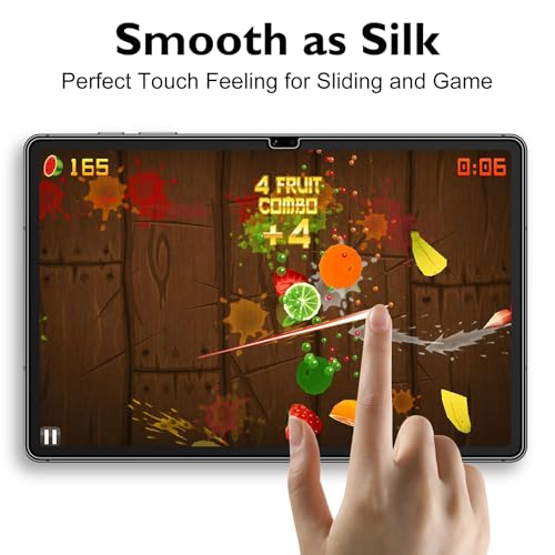 Mothca Matte Glass Screen Protector for Samsung Galaxy Tab S10 Lite / S10 FE / S9 FE 10.9" & Galaxy Tab S9 11" with Installation Frame, Anti-Glare & Anti-Fingerprint Tempered Glass Film, Smooth as Silk - size: S9 FE 10.9"/S9 11"
