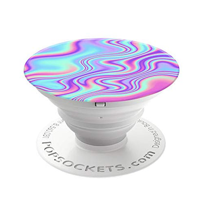 PopSockets: Collapsible Grip & Stand for Phones and Tablets - Holographic - color: Holographic