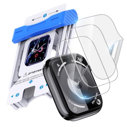 3Pcs for Apple Watch Series 7/8/9 Screen Protector 41mm - size: Series 7/8/9 41MM