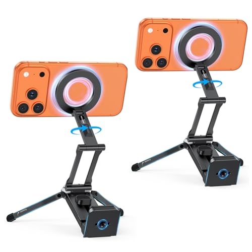 OMOTON 360°Rotating for MagSafe Tripod with 1/4"Screw Arca, Black&Black Pro - color: 9-Black&Black Pro