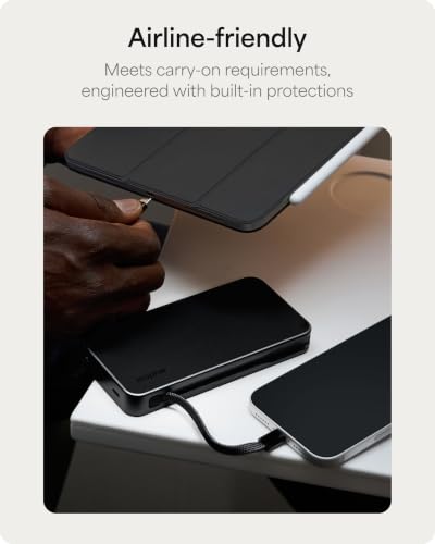 mophie Powerstation Plus 10K Portable Charger, Signature Series - size: 10,000mAh