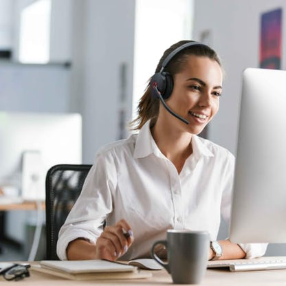 Yealink WH68 Wireless Headsets with 6 Mics for Work Active Noise Cancelling - style: WH68 UC