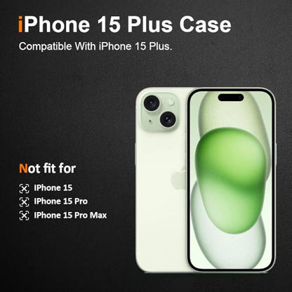 Silicone Clear iPhone 15 Plus Case,Ultra Thin with Comfort Grip | Soft Slim-Fit TPU iPhone 15 Plus Phone Cover,Non-Slip,Shockproof Protection,Scrath-Resistant - size: iPhone 15 Plus case