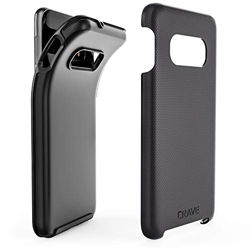 Crave Dual Guard for Samsung Galaxy S10e Case, Shockproof Protection Dual Layer Case for Samsung Galaxy S10e - Black - color: Black