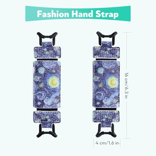Secure Hand Strap for Kindle and Tablet - High Elasticity Finger Grip Holder Accessories for 6-8 Inches E-Book Tablet. - color: Pastel