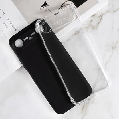 Protective Case for Tecno Pova Slim 5G - Clear | 6.78" Slim Shockproof Bumper Back Cover Anti-Scratch Flexible TPU Shell, Grip-Friendly - color: Clear