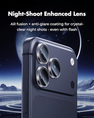 UNBREAKcable iPhone 17 Pro Max Screen Protector & Camera Lens Protector - size: iPhone 17 Pro Max
