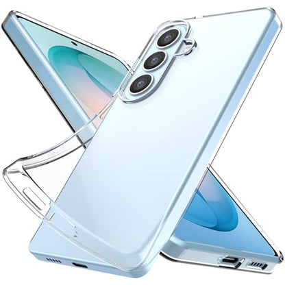 Silicone Clear for Samsung Galaxy S26 Case,Thin with Comfort Grip | Soft Slim-Fit TPU Galaxy S26 Phone Cover,Non-Slip,Shockproof Protection,Scrath-Resistant - size: Galaxy S26