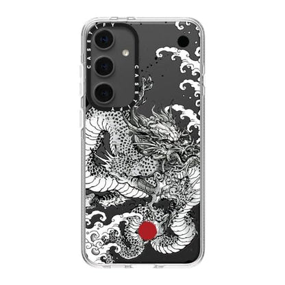 CASETiFY for Galaxy S24+ Case - Impact Clear | Not Yellowing | 6.6 ft. Drop Protection | Power Dragon | Clear - color: Power Dragon by Gabe Shum, size: Galaxy S24+